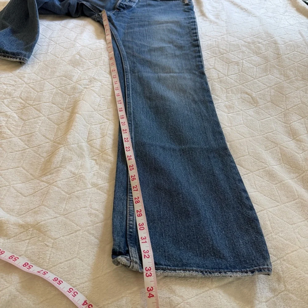 Hollister Vintage Boomer Low Rise Slim Boot Denim Jeans Mens 36x32
